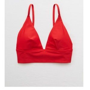 Aerie Longline Triangle Bikini Top